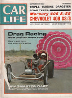 September 1962 Car Life Magazine