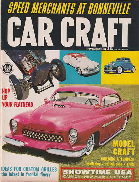 November 1962 Car Craft Magazine
