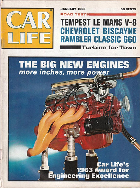 January 1963 Car Life Magazine