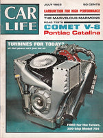 July 1963 Car Life Magazine