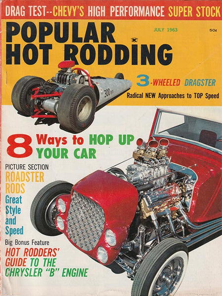 July 1963 Popular Hot Rodding Magazine