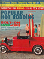August 1963 Popular Hot Rodding Magazine