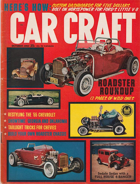 October 1963 Car Craft Magazine