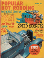 October 1963 Popular Hot Rodding Magazine