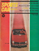 October 1963 Sports Car Graphic Magazine