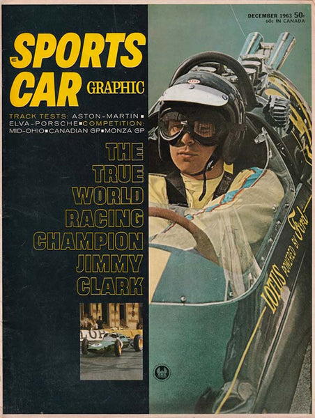 December 1963 Sports Car Graphic Magazine