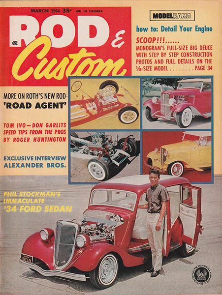 March 1964 Rod & Custom Magazine