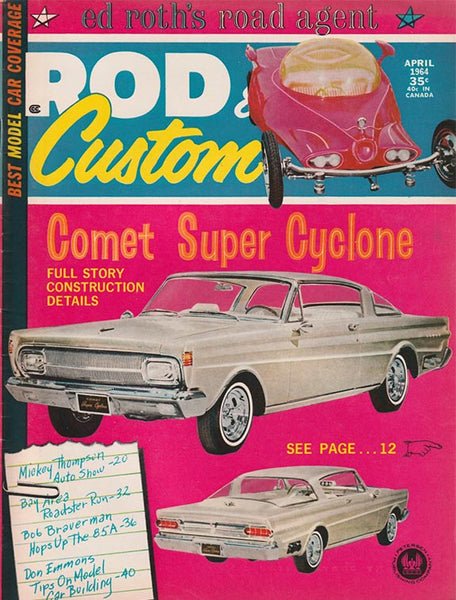 April 1964 Rod & Custom Magazine
