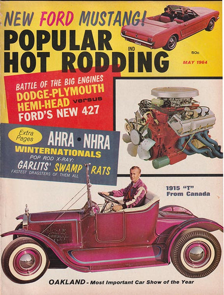 May 1964 Popular Hot Rodding Magazine