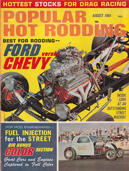 August 1964 Popular Hot Rodding Magazine