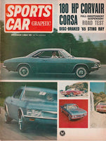 October 1964 Sports Car Graphic Magazine