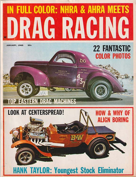 January 1965 Drag Racing Magazine