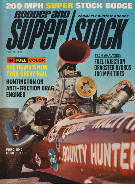 July 1965 Rodder and Super Stock Magazine
