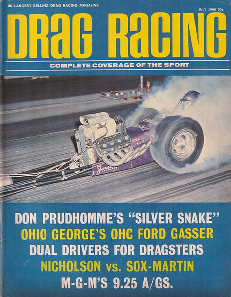 July 1966 Drag Racing Magazine