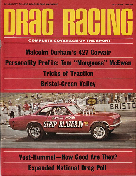 September 1966 Drag Racing Magazine