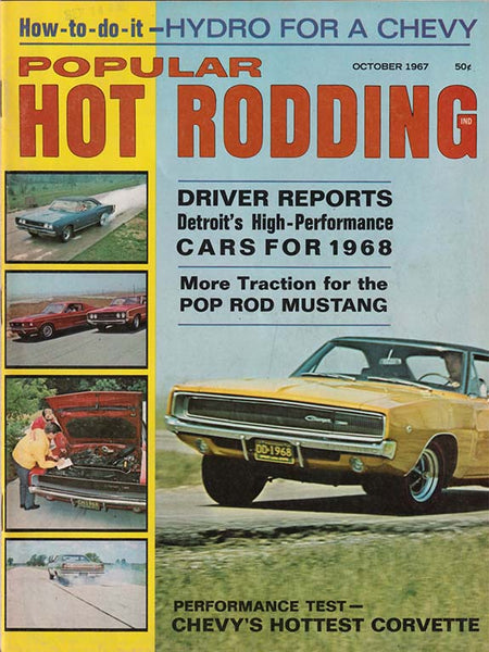 October 1967 Popular Hot Rodding Magazine
