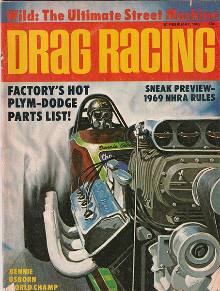 February 1969 Drag Racing Magazine
