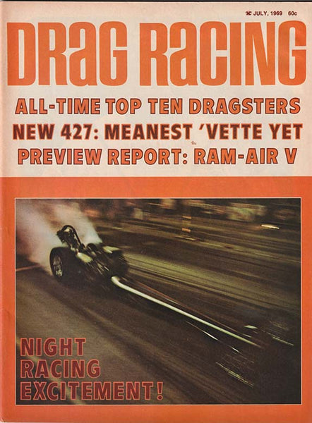 July 1969 Drag Racing Magazine