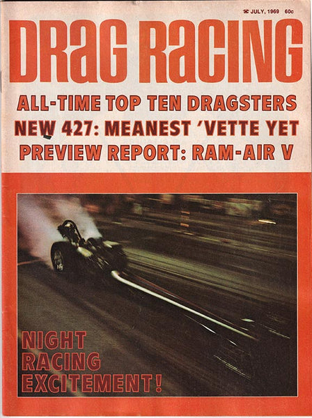 July 1969 Drag Racing Magazine