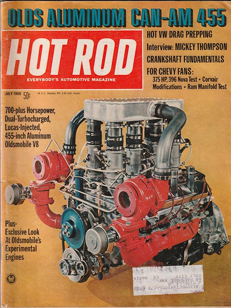 July 1969 Hot Rod Magazine