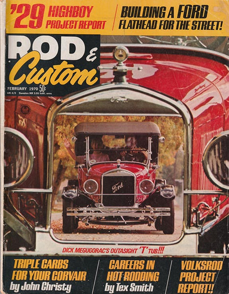 February 1970 Rod & Custom Magazine