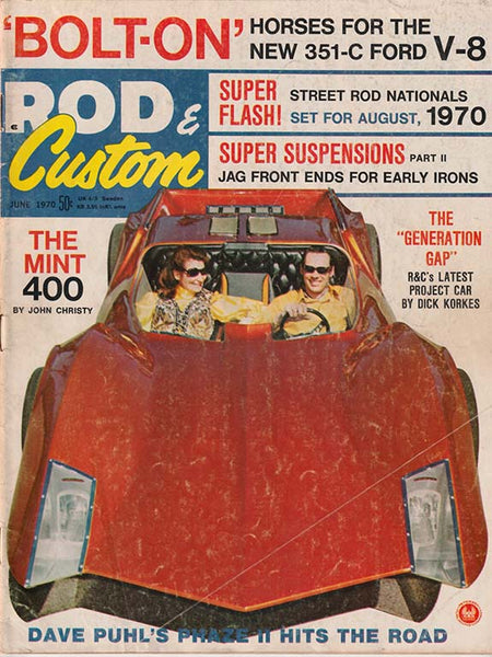 June 1970 Rod & Custom Magazine