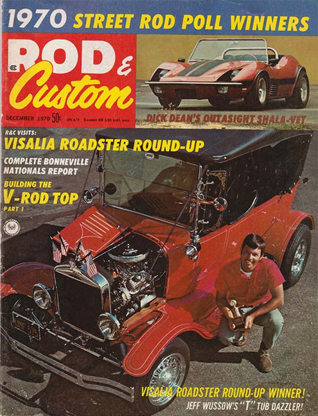 December 1970 Rod & Custom Magazine
