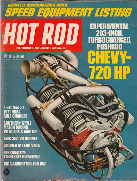 December 1970 Hot Rod Magazine