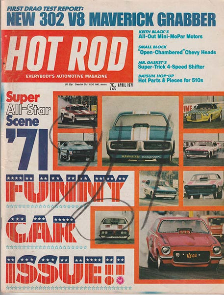 April 1971 Hot Rod Magazine