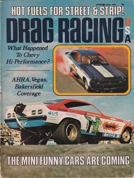 June 1971 Drag Racing USA Magazine