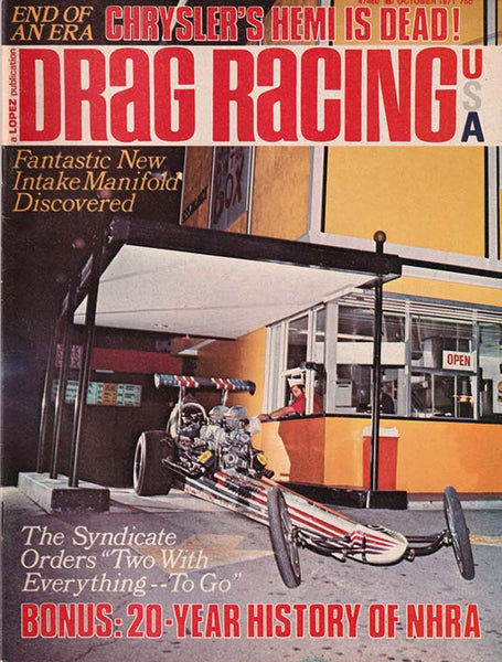 October 1971 Drag Racing USA Magazine