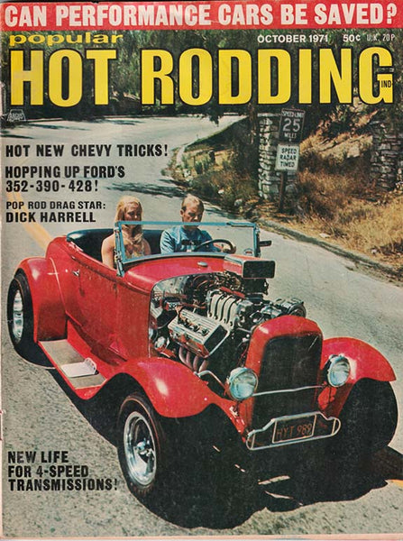 October 1971 Popular Hot Rodding Magazine