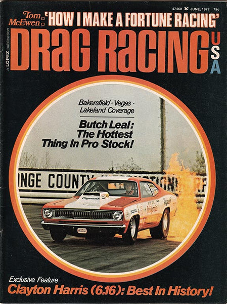 June 1972 Drag Racing USA Magazine