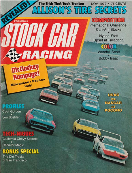 November 1972 Stock Car Racing Magazine