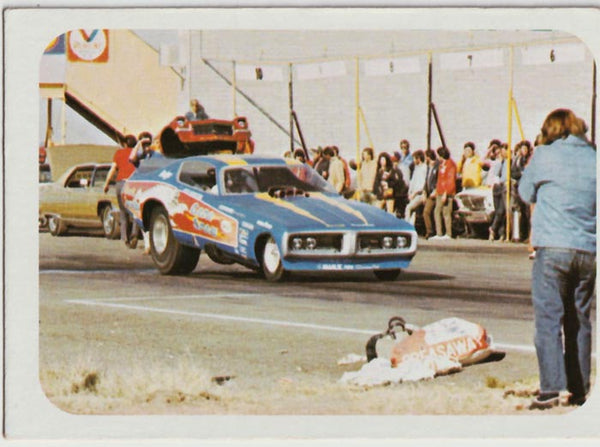 AHRA Race USA Trading Card #73 Jake Johnston/Gene Snow Funny Car