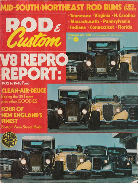 February 1973 Rod & Custom Magazine