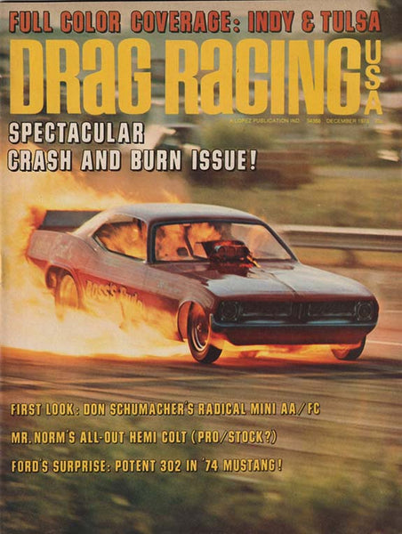 December 1973 Drag Racing USA Magazine
