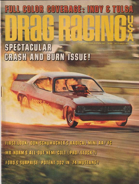 December 1973 Drag Racing USA Magazine