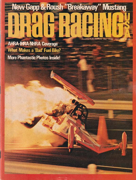 July 1974 Drag Racing USA Magazine