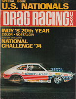 December 1974 Drag Racing USA Magazine