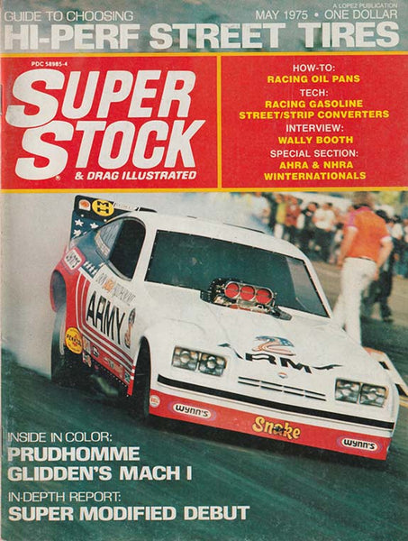 May 1975 Super Stock & Drag Illustrated Magazine