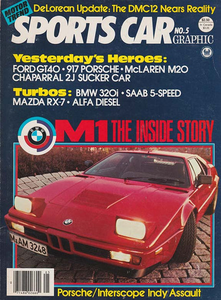 April/May 1980 Sports Car Graphic Magazine