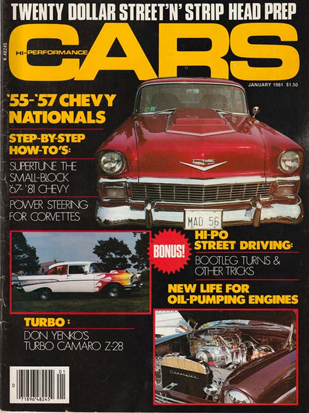 January 1981 Hi-Performance Cars Magazine