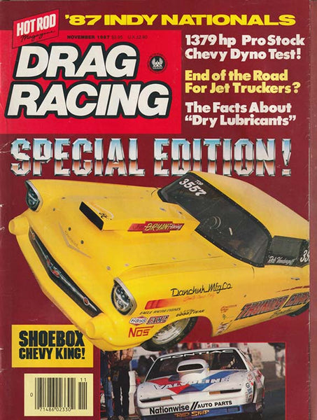 November 1987 Hot Rod Drag Racing Magazine