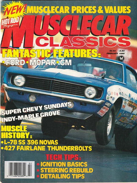 Hot Rod Muscle Car Classics 1988