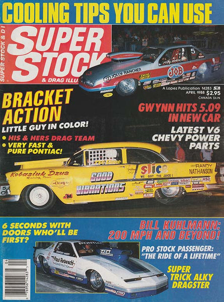 April 1988 Super Stock &amp; Drag Illustrated