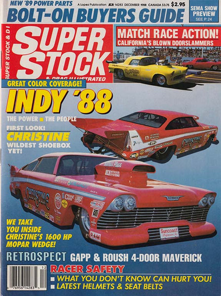 December 1988 Super Stock & Drag Illustrated