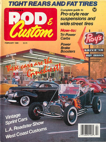 February 1989 Rod & Custom Magazine