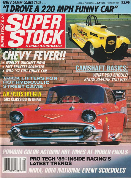 February 1989 Super Stock & Drag Illustrated