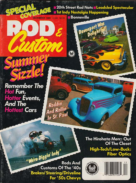 December 1989 Rod & Custom Magazine